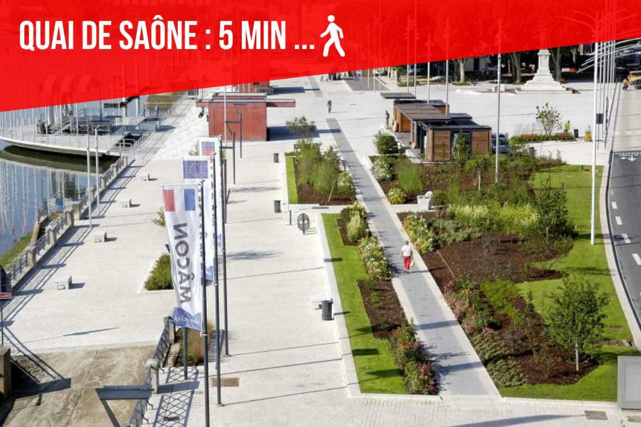 Legend - Le Saint Laurent - Parking - Wifi - 24/7 - Cosy Saint-Laurent-sur-Saone Exterior foto